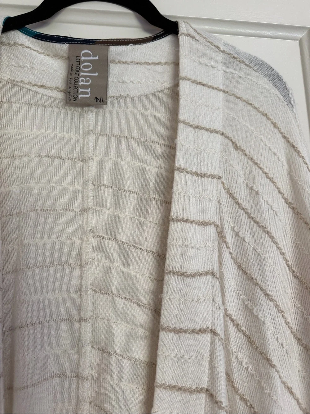 Anthro’s Dolan - Graphite Swing Stripe Cardigan M/L EUC